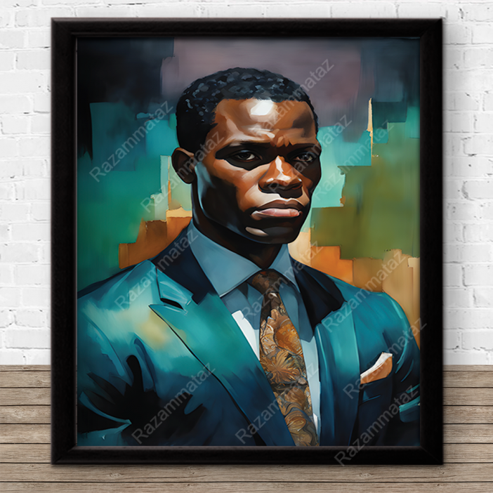 Black Man Print C